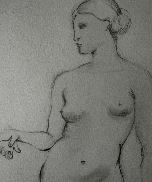 Estudio para la edad de oro de Ingres 4 - Rocío Vázquez