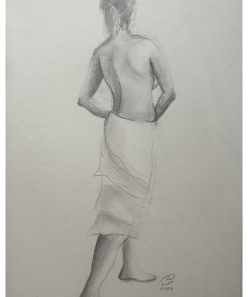 Mujer en Toalla 1 - Rocío Vázquez