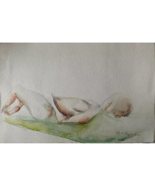 Rocio Vazquez ART - Acuarelas con Agudo - Siesta de primavera 2 1