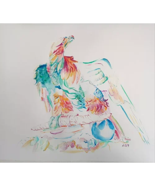 Rocio Vazquez ART - Coleccion Museo del Prado - Vuelo Majestuoso 1