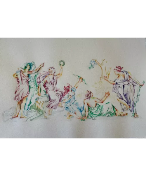 Rocio Vazquez ART - Museo del Prado - Diana otorgando el premio de caza 1