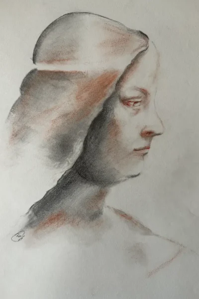 Copia Retrato Isabella d'Este 1 - Rocío Vazquez