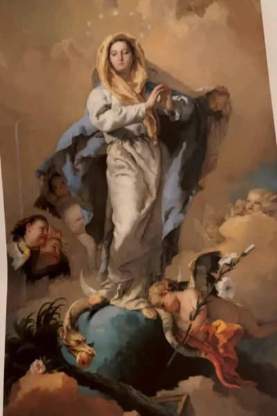 Rocío Vazquez Art - Copias - Inmaculada de Tiepolo 8