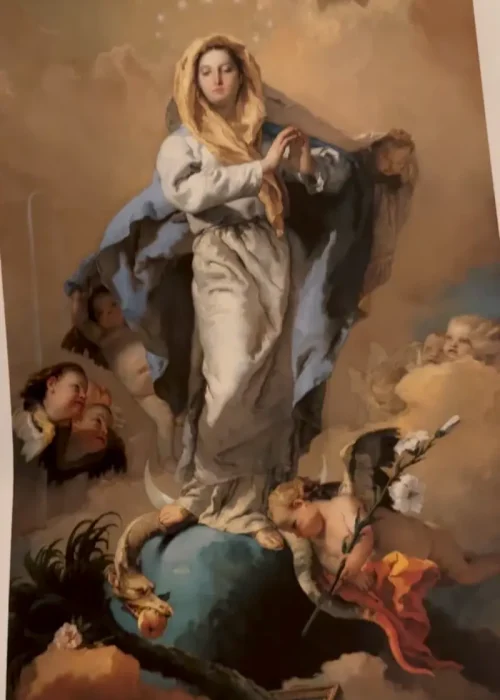Rocío Vazquez Art - Copias - Inmaculada de Tiepolo 8